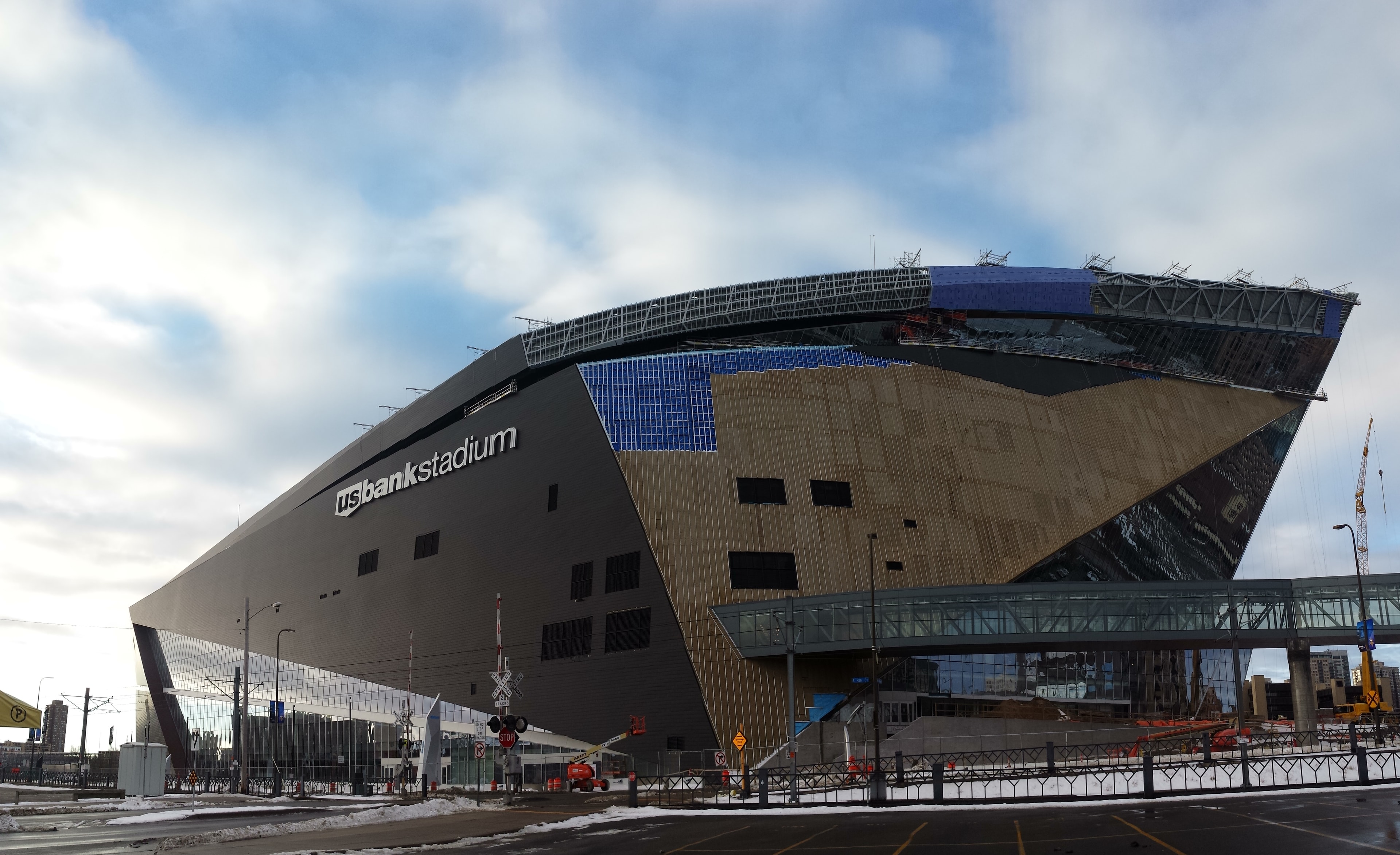 US Bank Stadium Under Construction