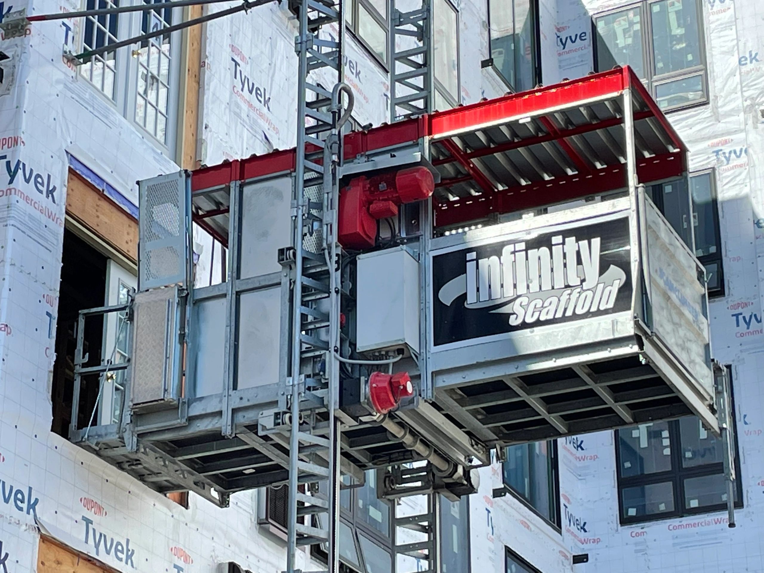 Transport Platform sc20 on a construction site